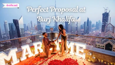 Perfect Proposal at Burj Khalifa